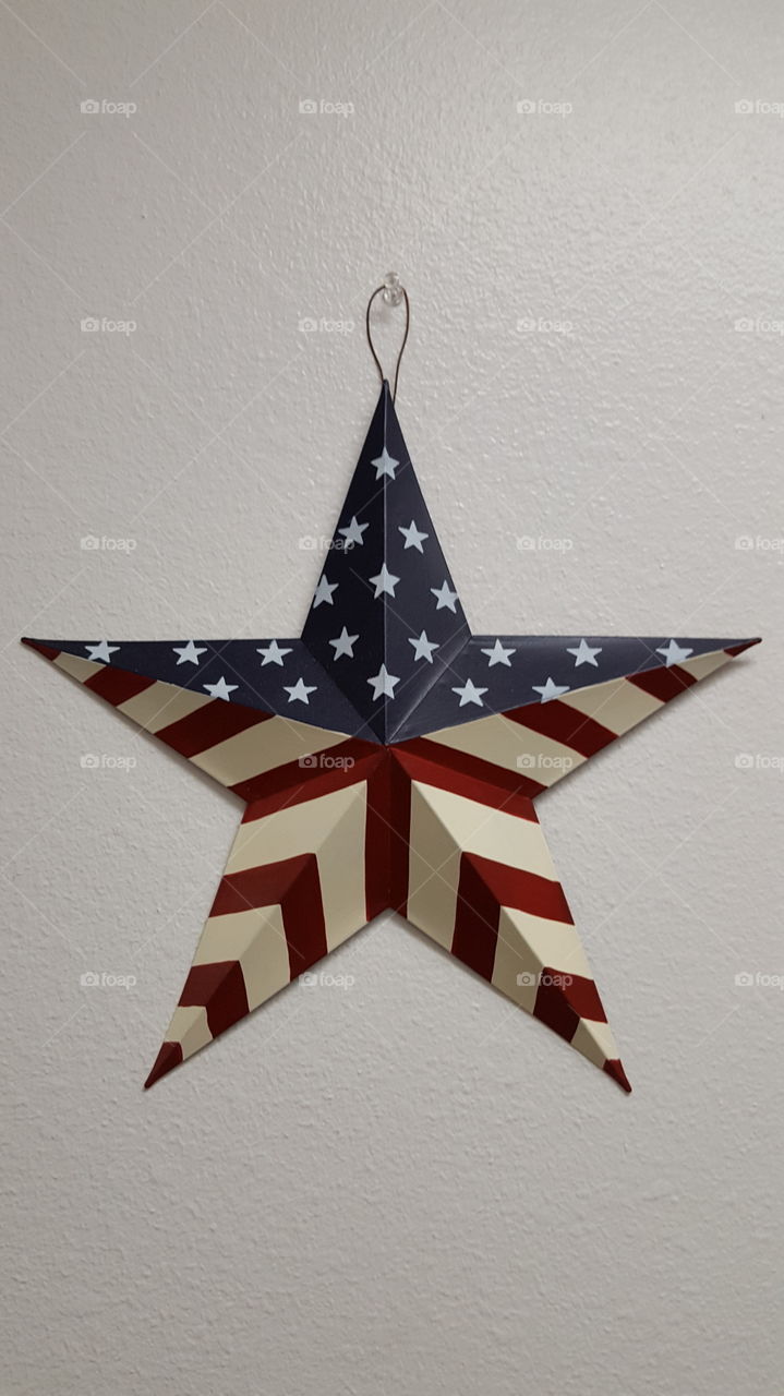 flag star