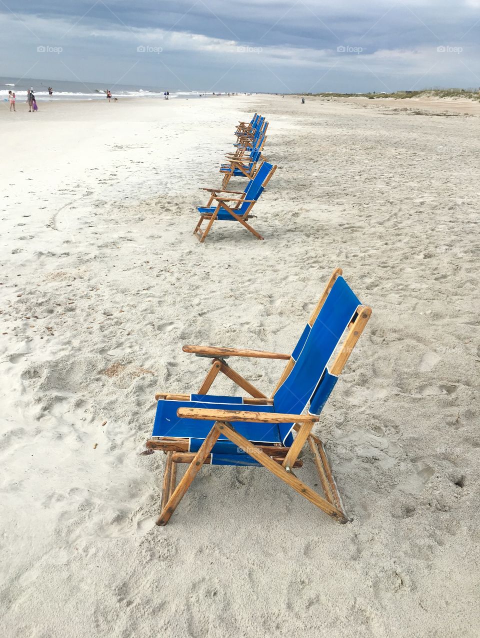 Beach chairs