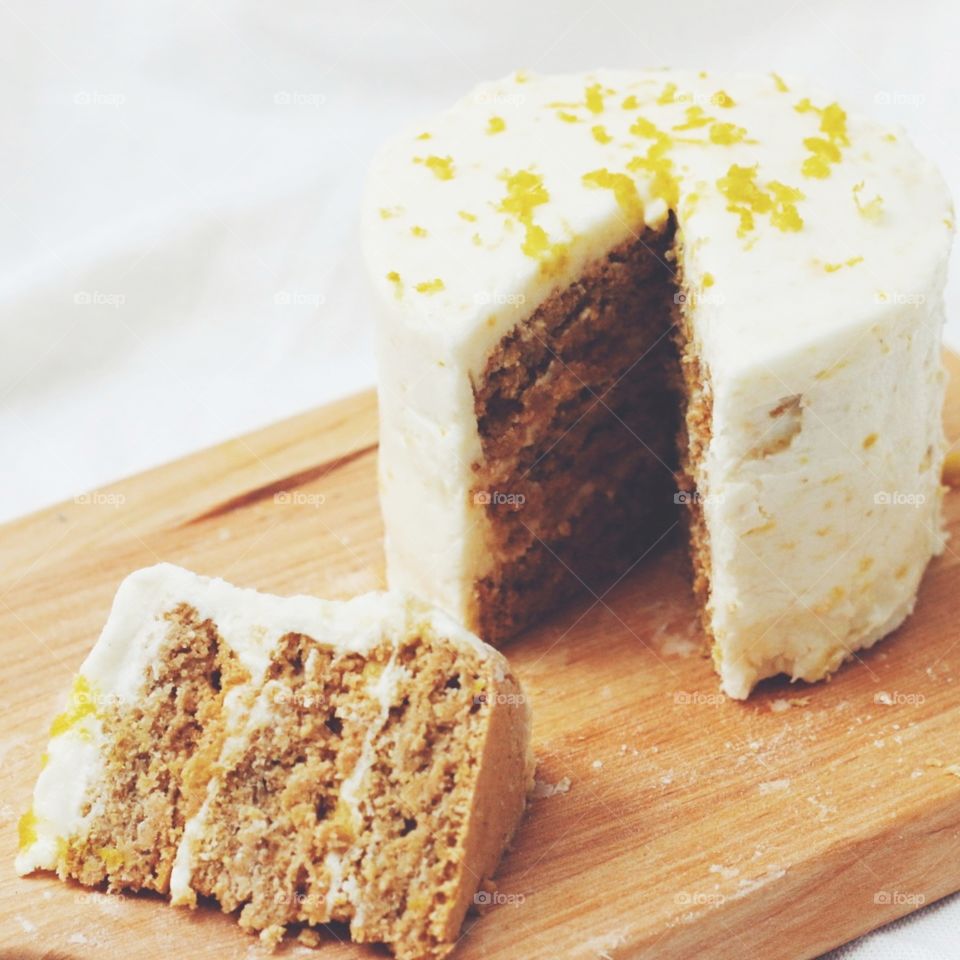 Lemon mini cake