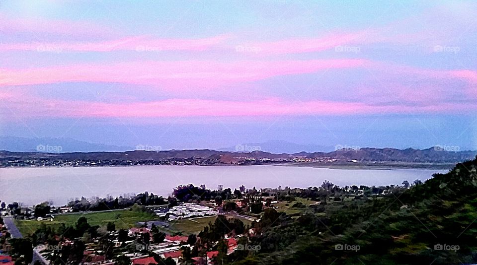 view of Lake elsinore