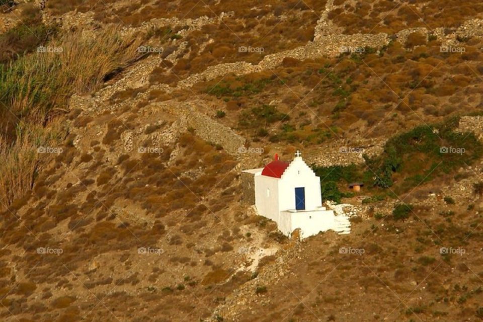 mykonos church way by pitikelebek