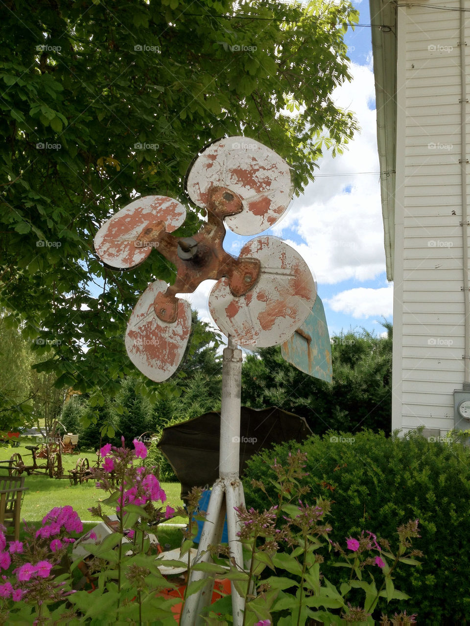 summer country windmill rustic by cakepop