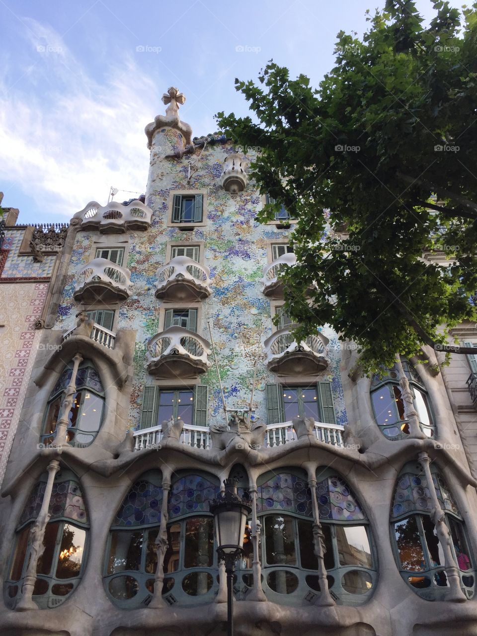 Casa Battlo' - Gaudi' - Barcelona - Spain