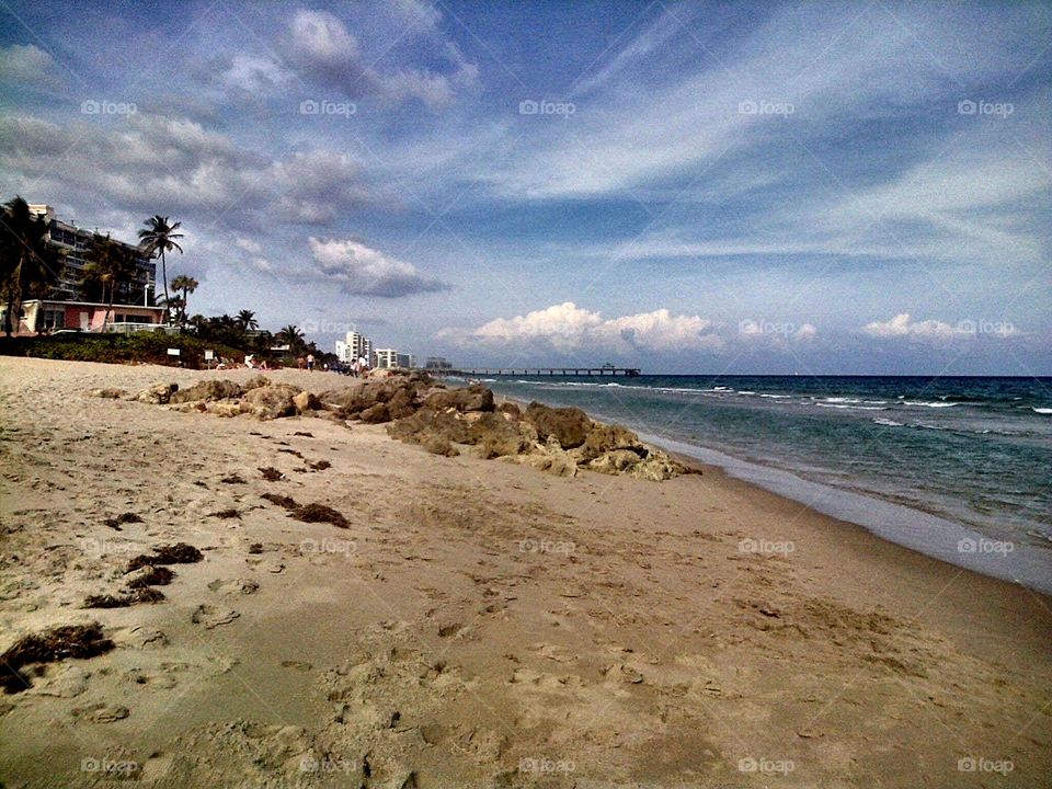 Beach View in South Florida