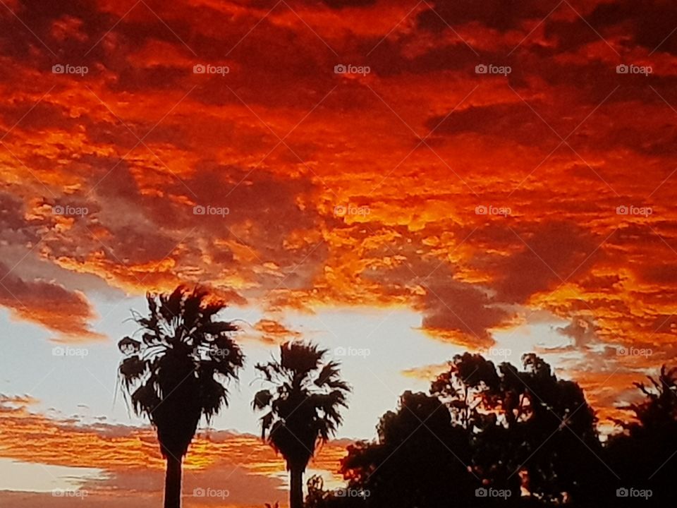 South Australia sun set magill sa