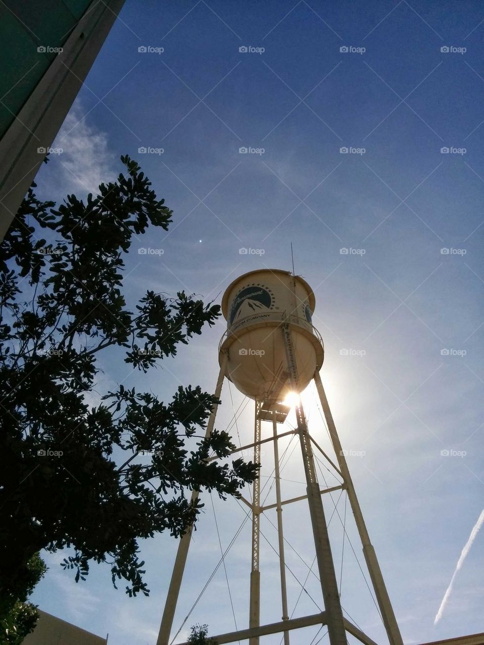 Paramount water tower