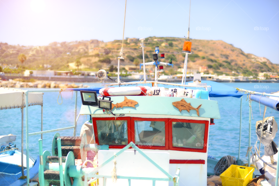 old fishing boat