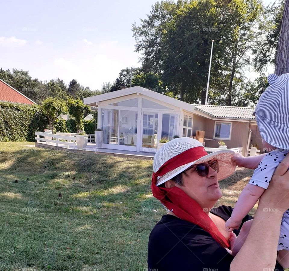 enjoying the Danish summer day