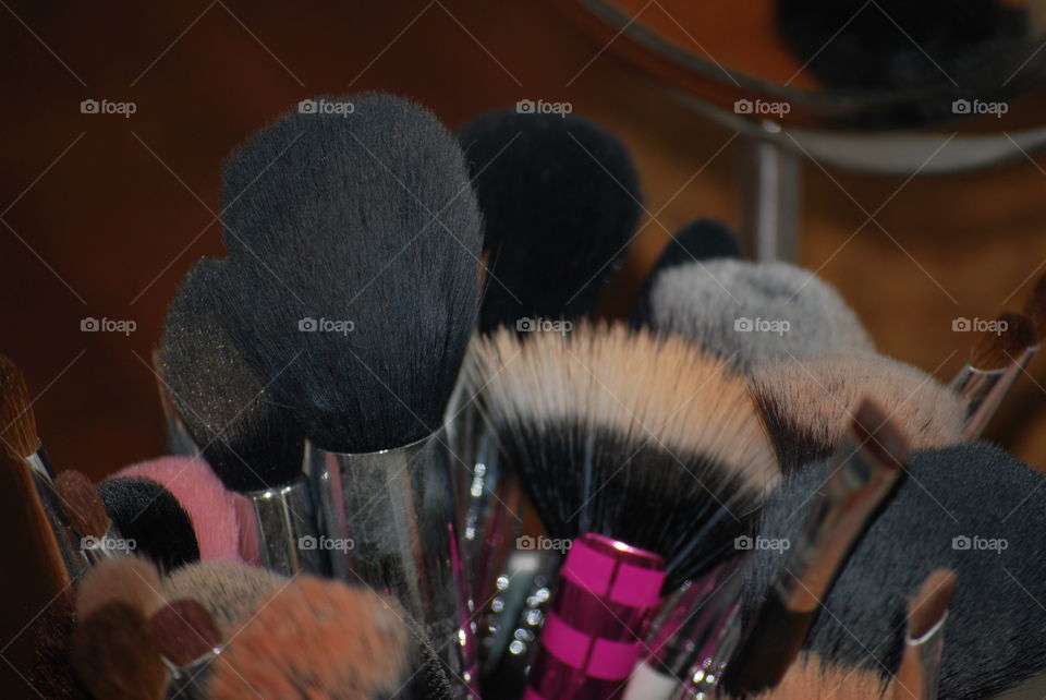 makeup brushes