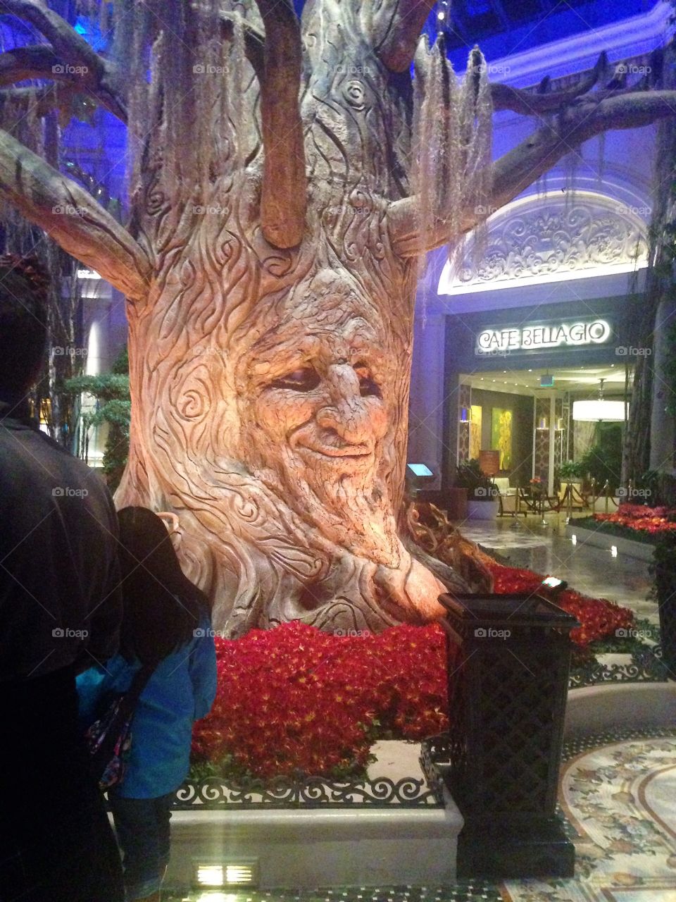 Fairytale tree, the Bellagio, Las Vegas 
