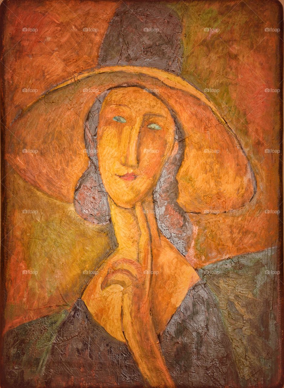 Beautiful picture of the famous artist