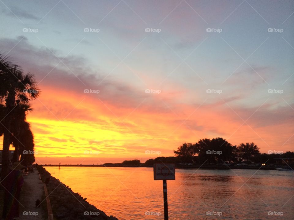 Sunset in Venice, FL