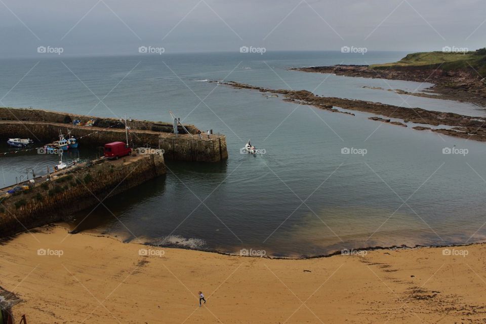 Crail beach
