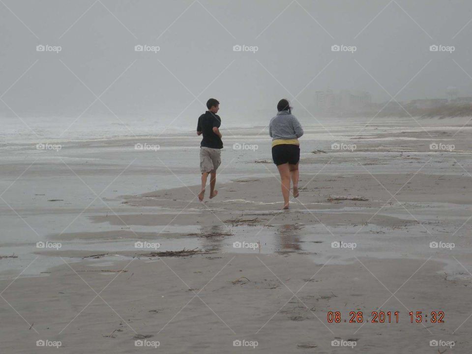 Run, don't walk, it's a hurricane named Irene!