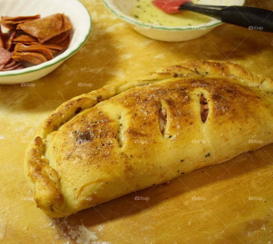 Homemade Calzone