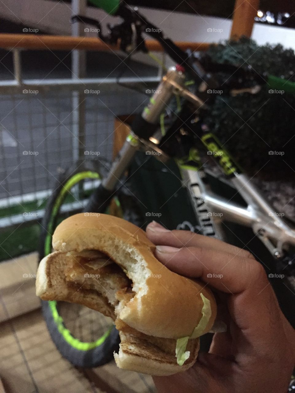 Bike burger