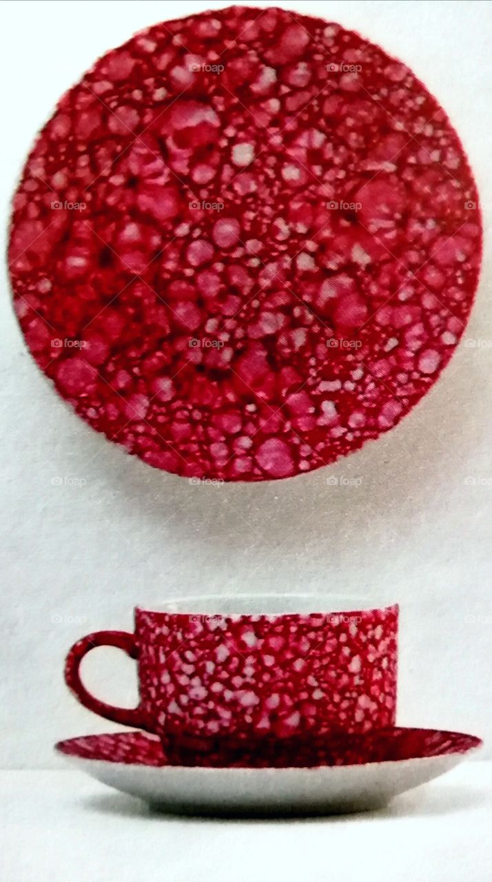 Read tea cup collection