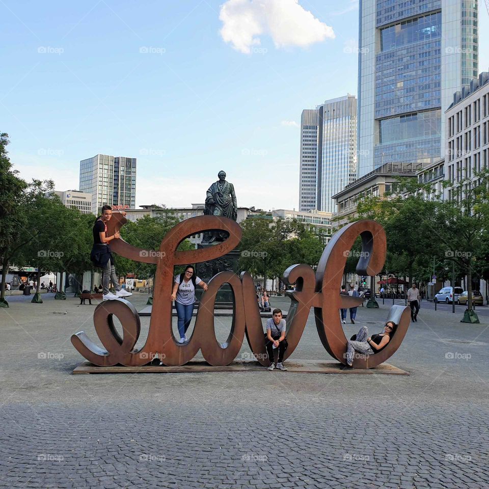 Frankfurt and  love