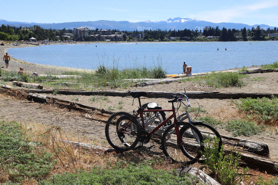 Bikes parked