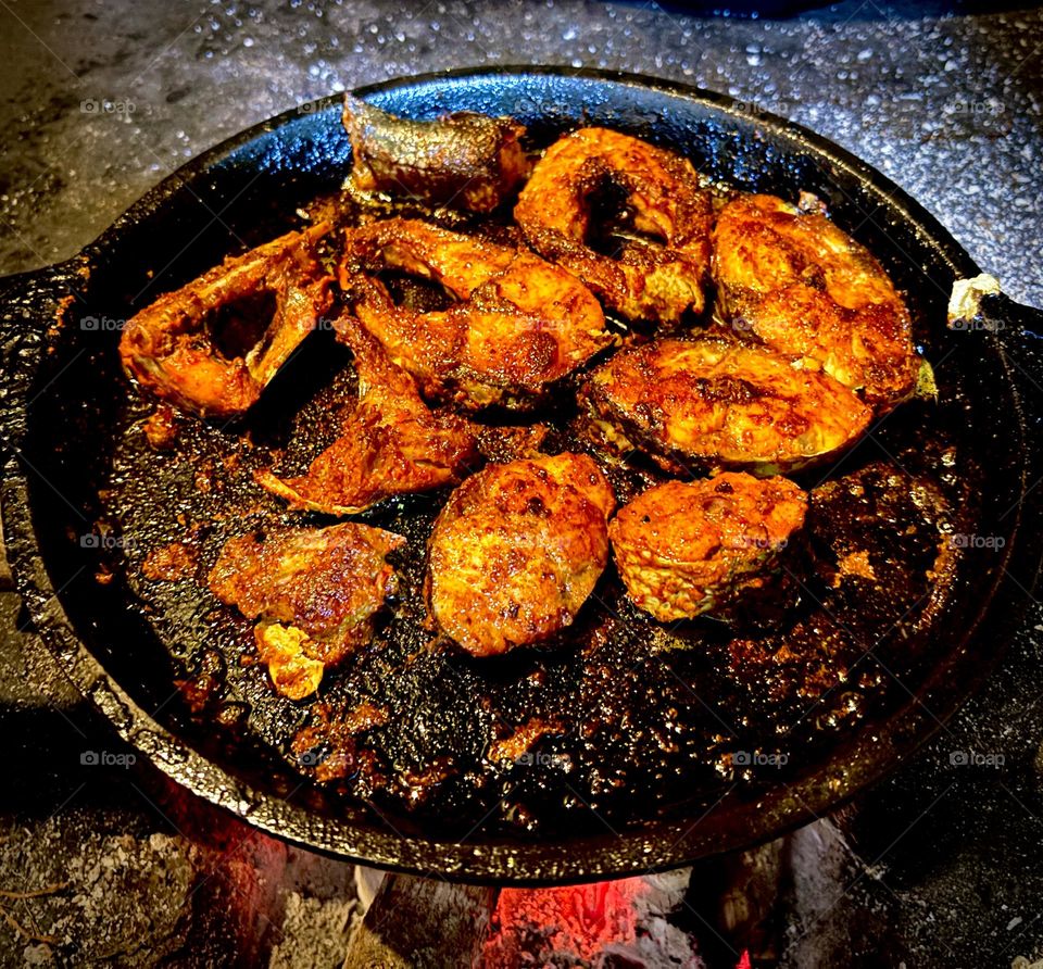 Kerala Style Fish Pollichath 