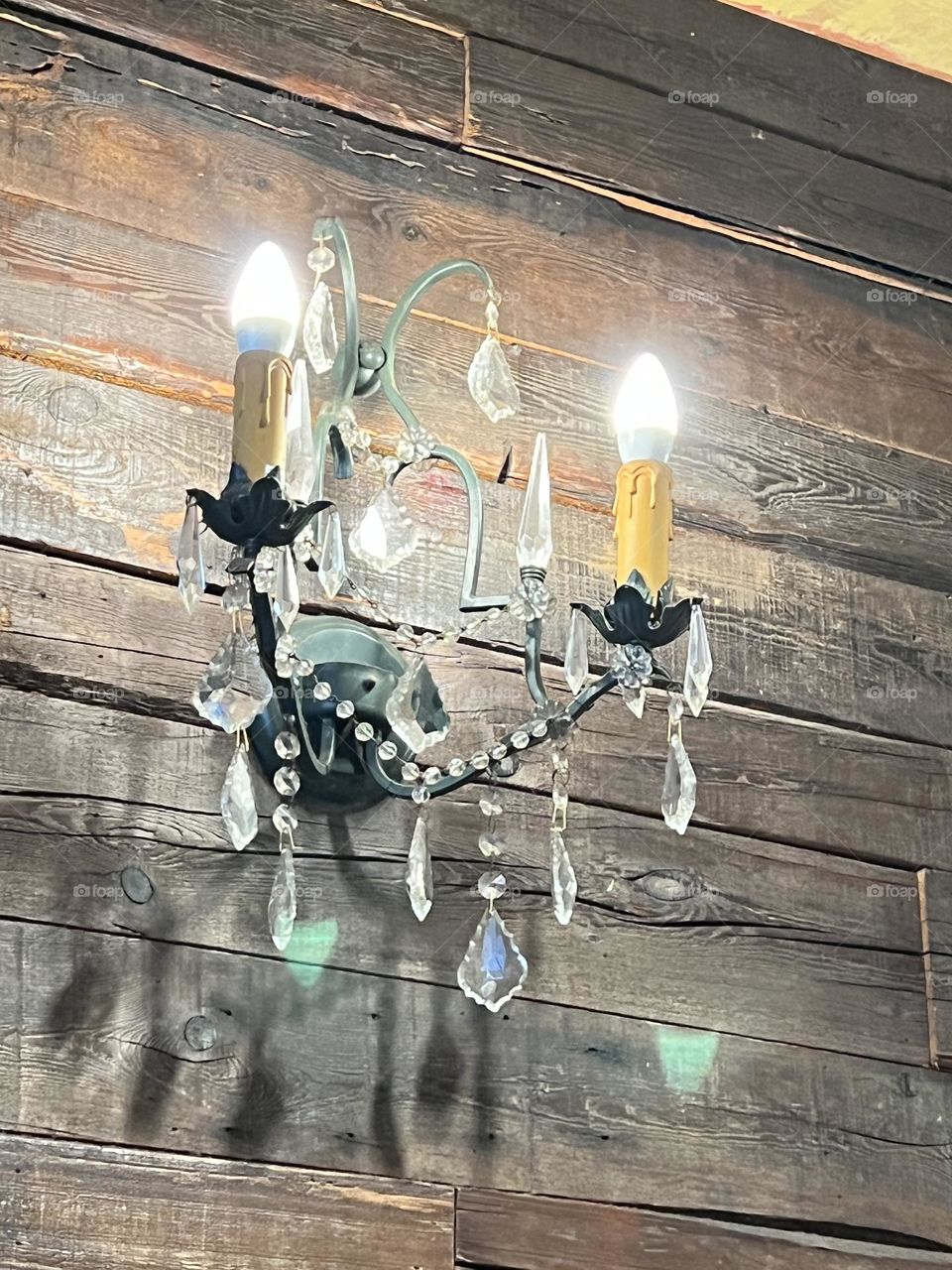 Light in the restaurant 