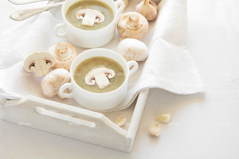 Mushroom cream soup