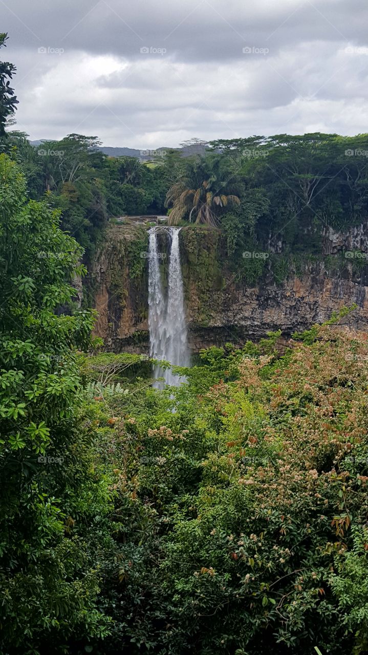 Mauritius Waterfall