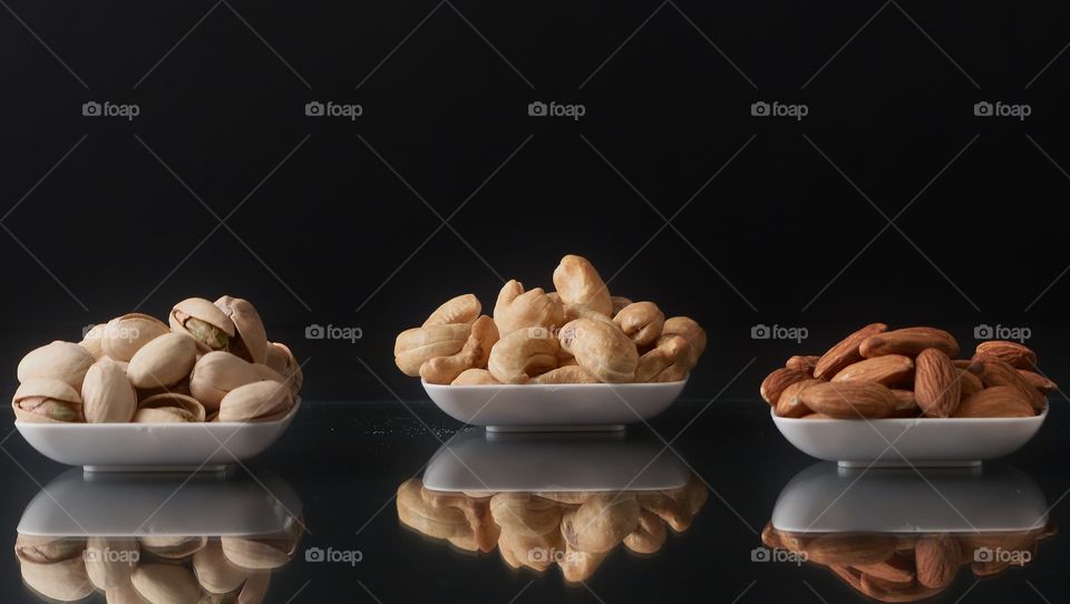 Variety of nuts
