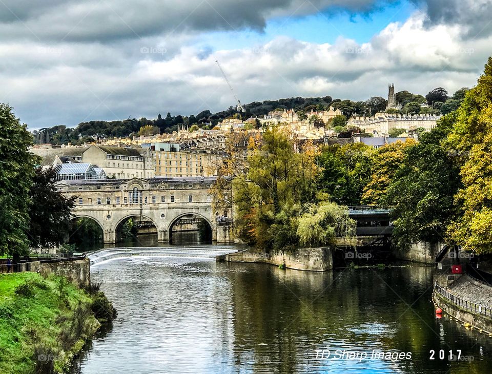 River Avon View - Bath, Somerset, England 