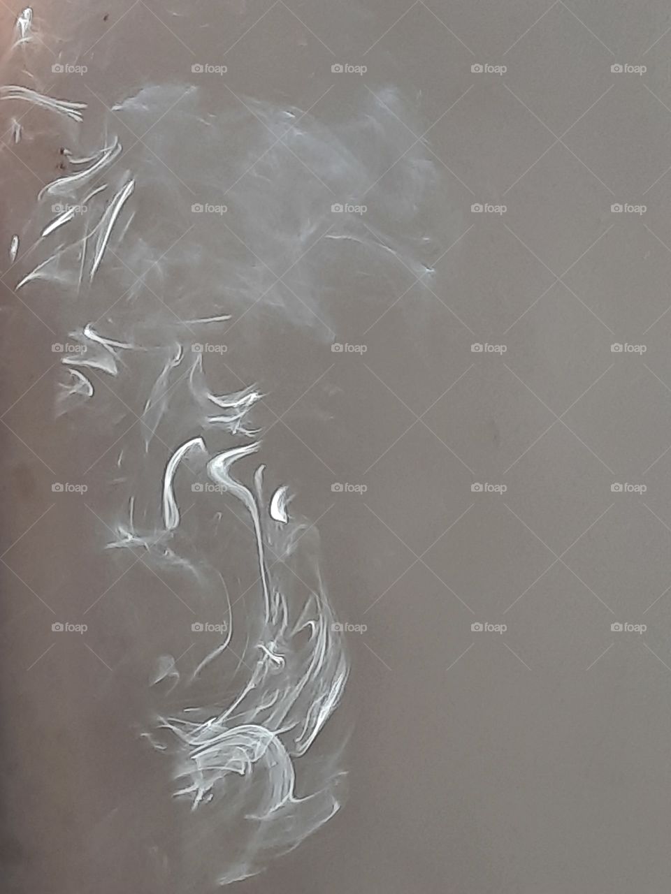sunray fallen into smoke makes designs