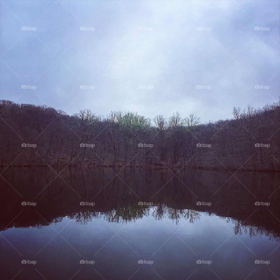 An early morning Earth Day run. 