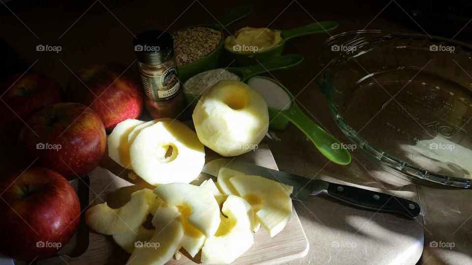 Making Apple Pie