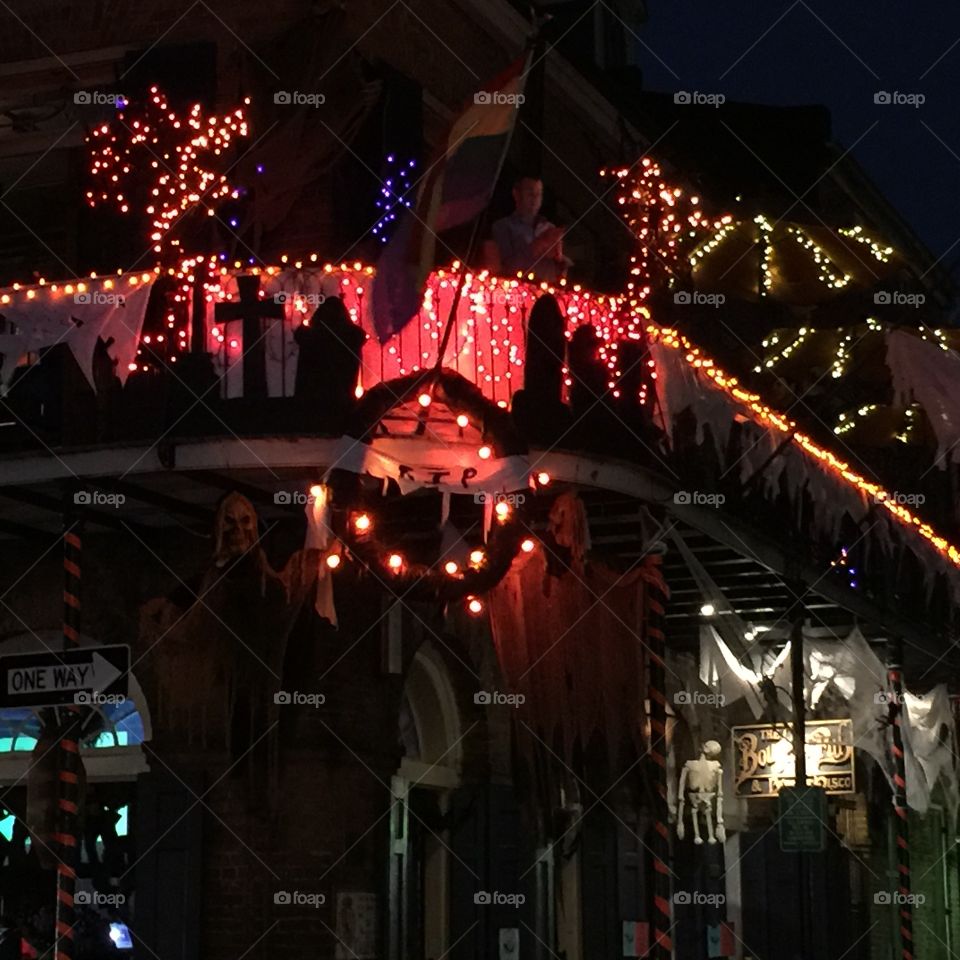 Halloween Decorations in New Orleans 