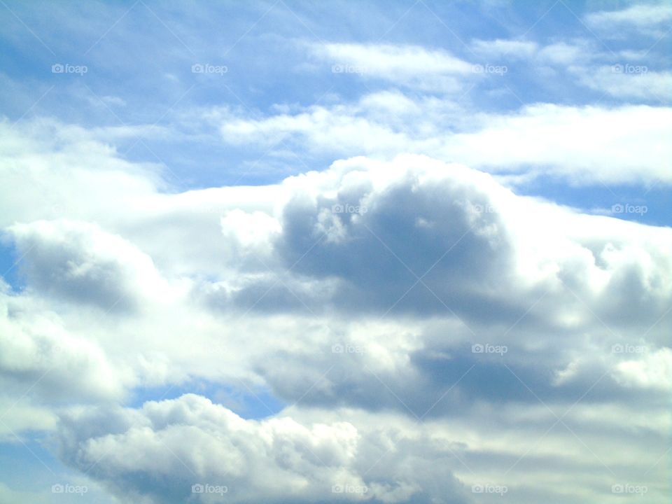 sky with clouds