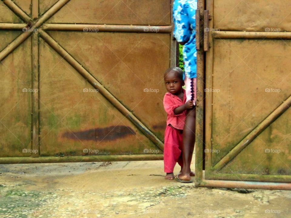 little child in Nigeria