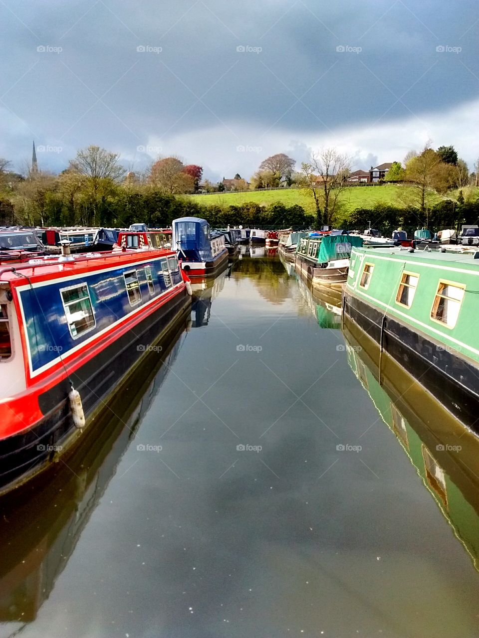 canal boat harbour