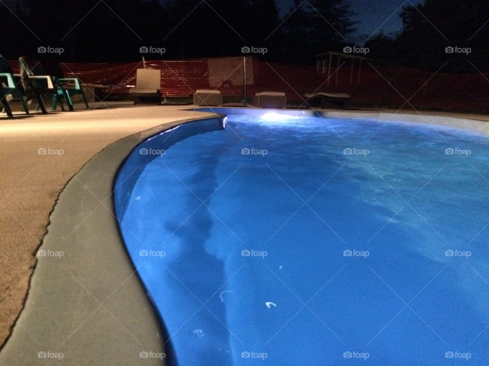 Night pool