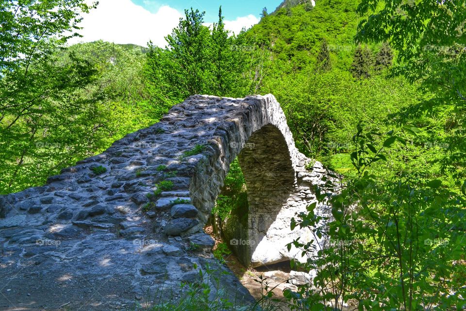 Arch bridge of the Tamar Queen epoch