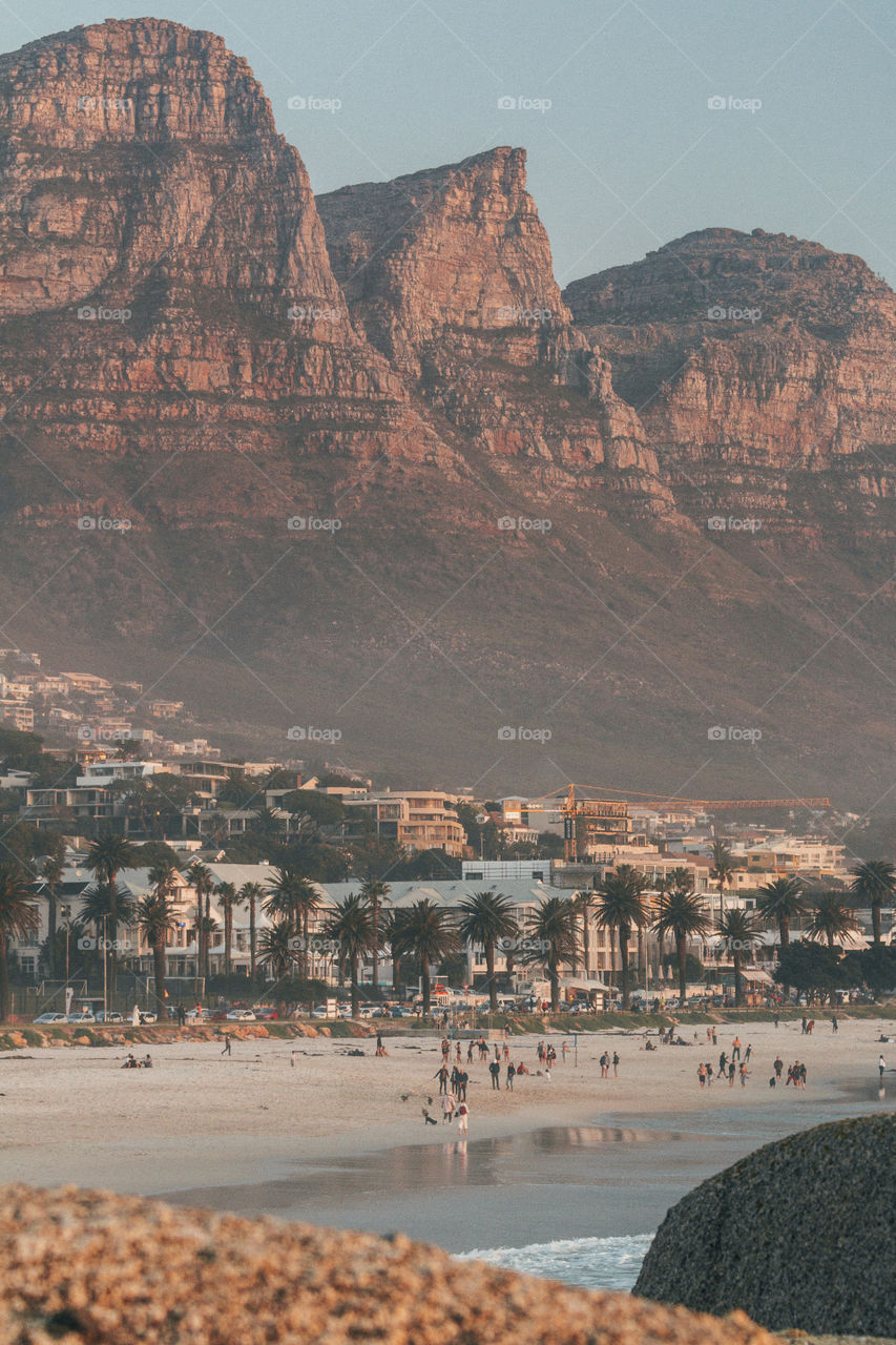 Pink sunsets over the beaches of Southern Africa