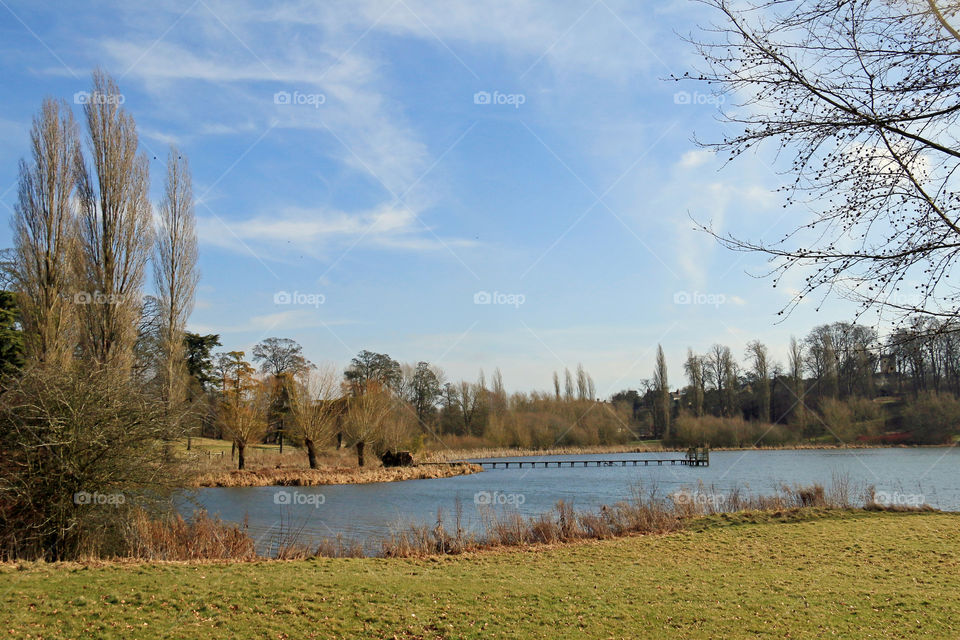 View of the Great Lake, Blenheim Palace
