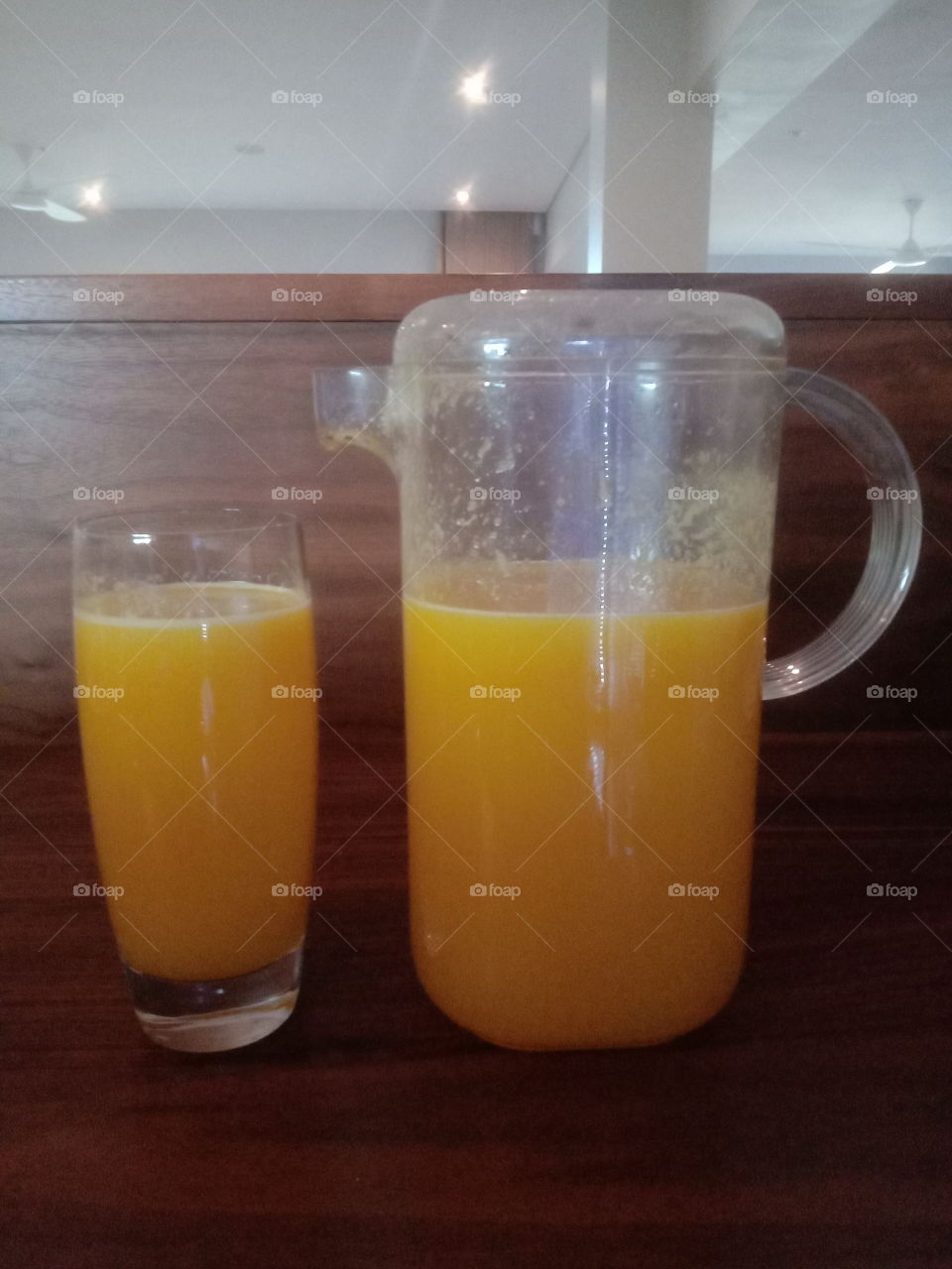 Fresh squeezed orange juice🍊