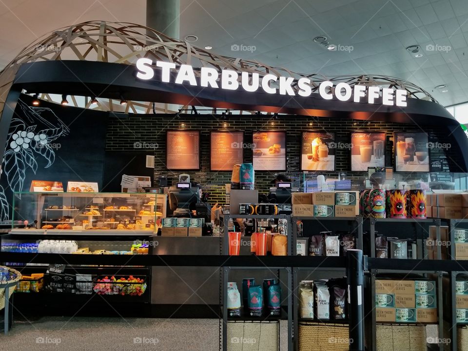 Starbucks in Tampa international airport
