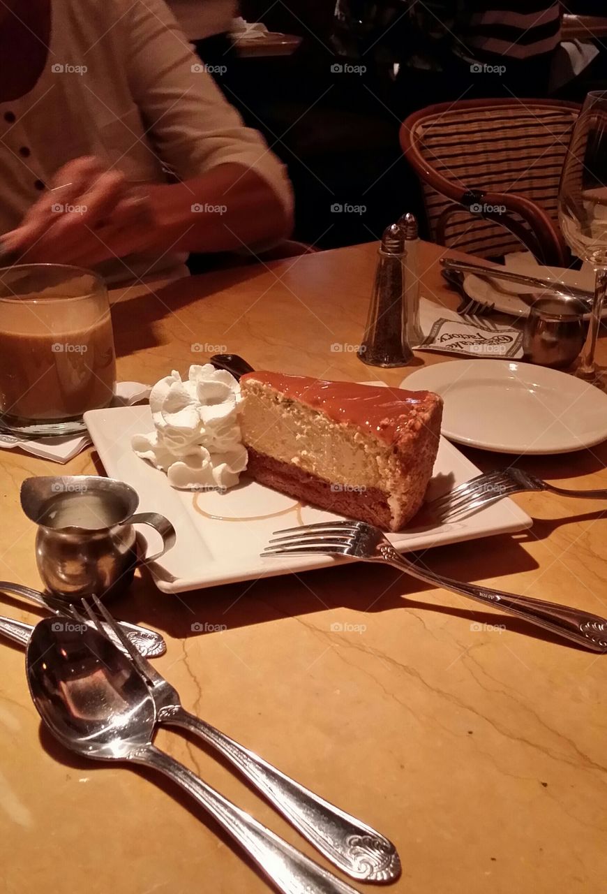 Sharing Dessert with Friends