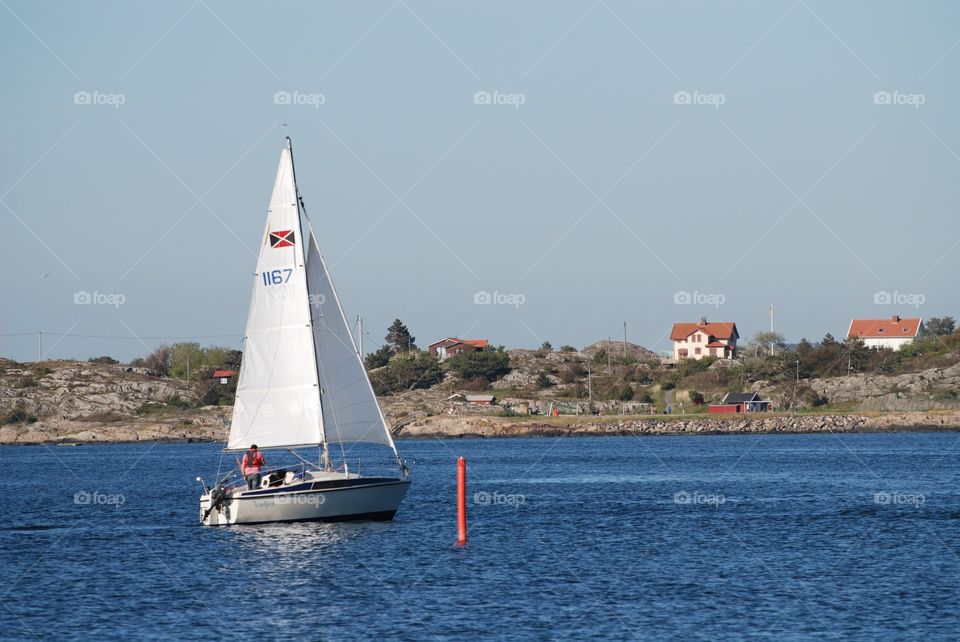 Peaceful sailing. Peaceful sailing