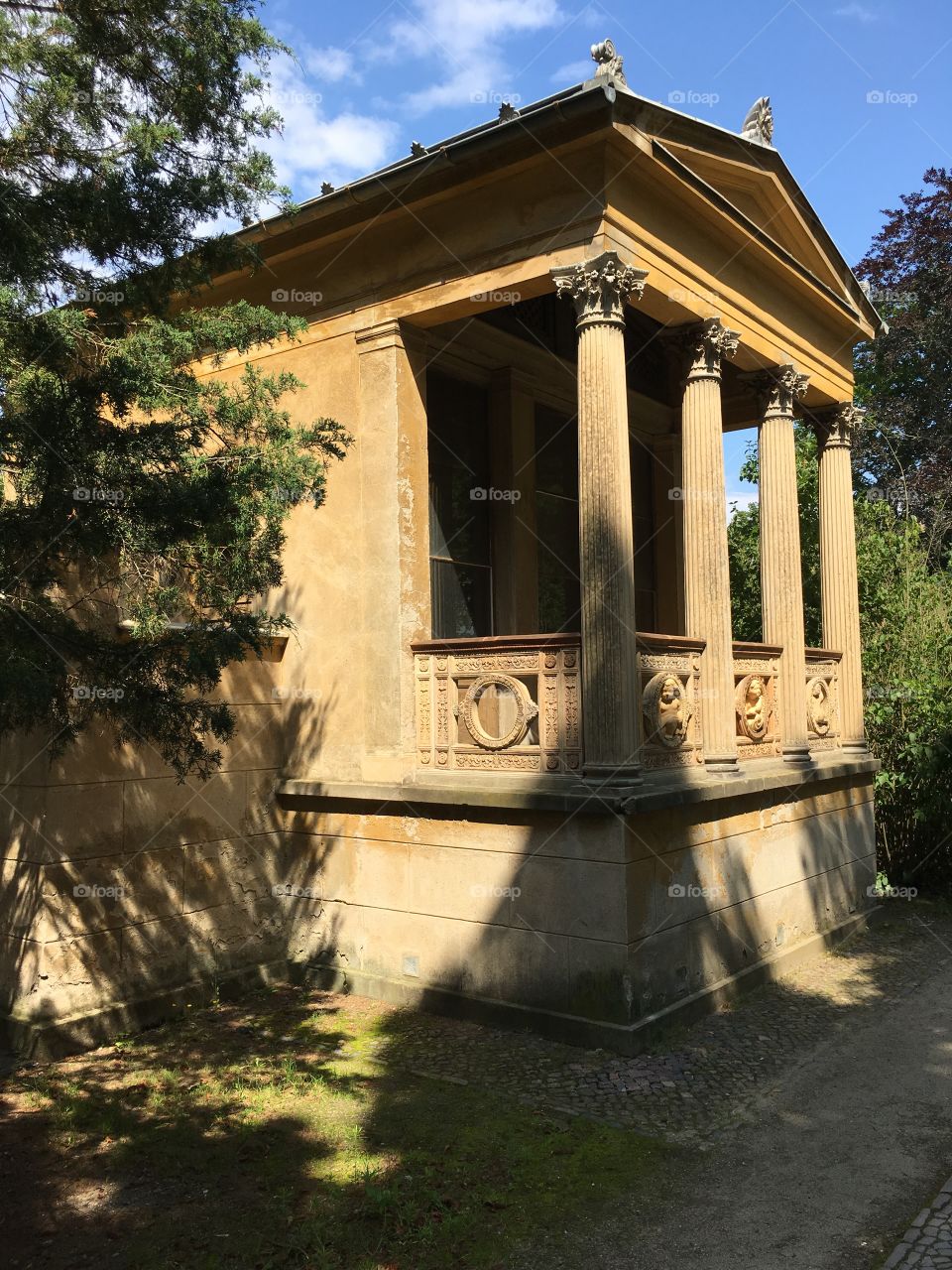 Palace grounds in Potsdam