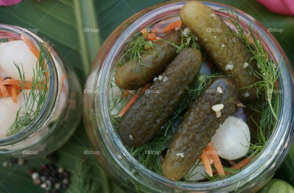 Homemade Pickles  - cucumber