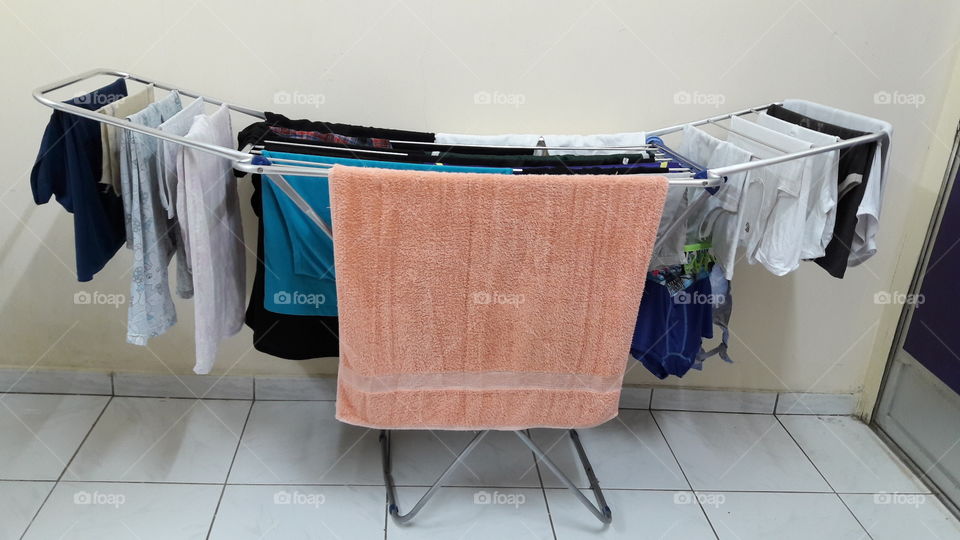 indoor clothes drying