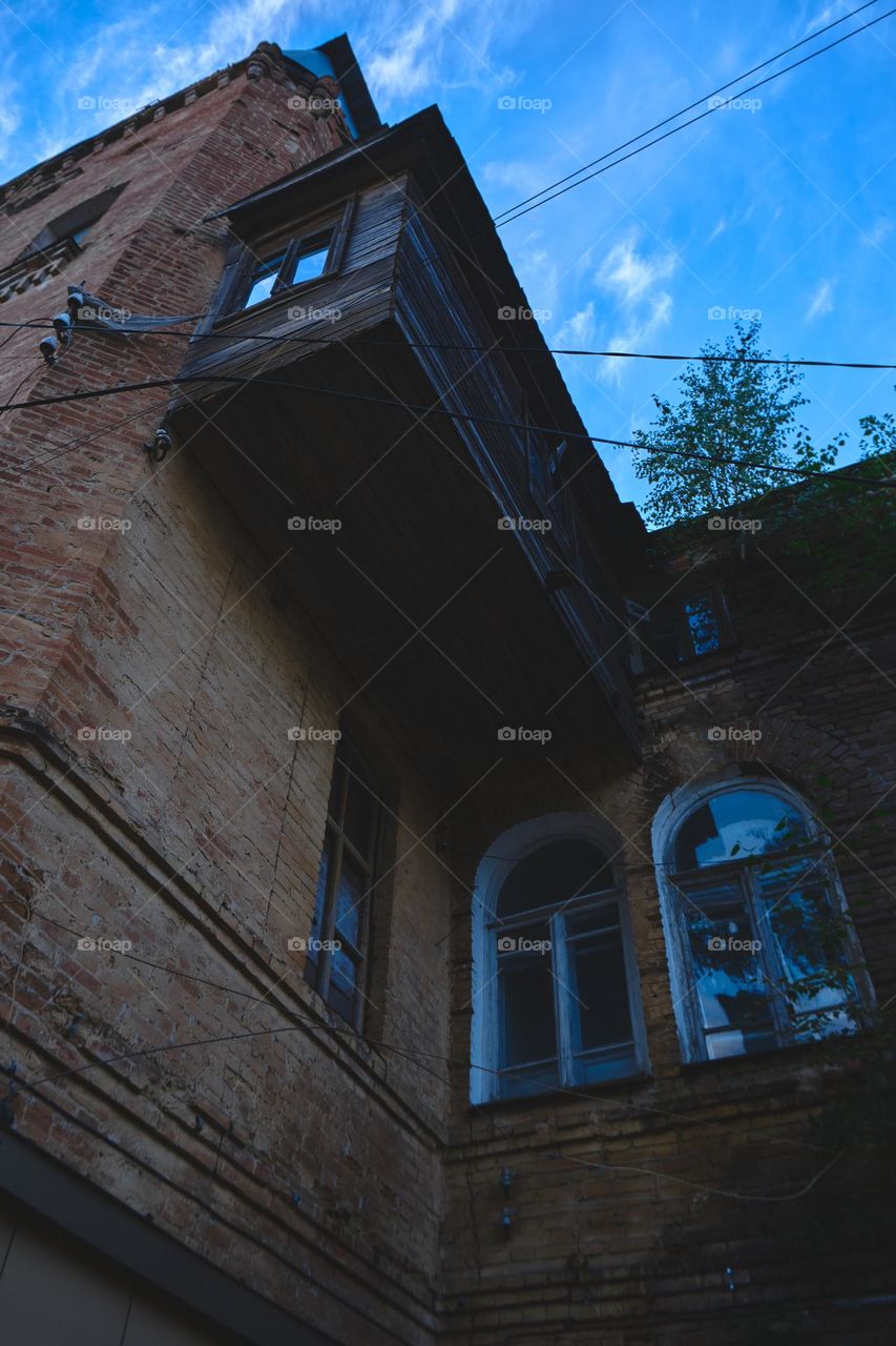 Beautiful abandoned house of the 19th century 