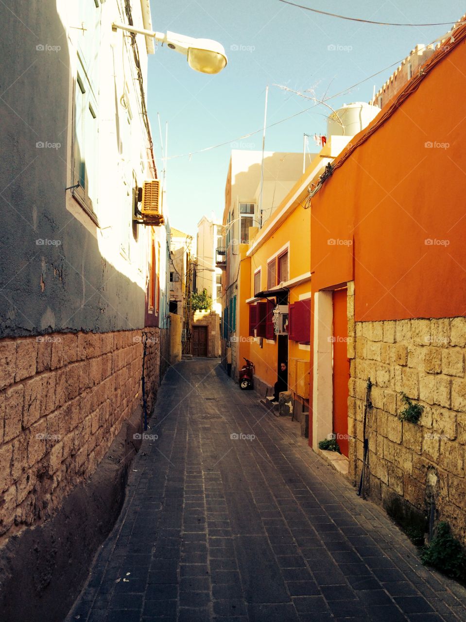 The Christian Neigjborhood in Tyr, Lebanon