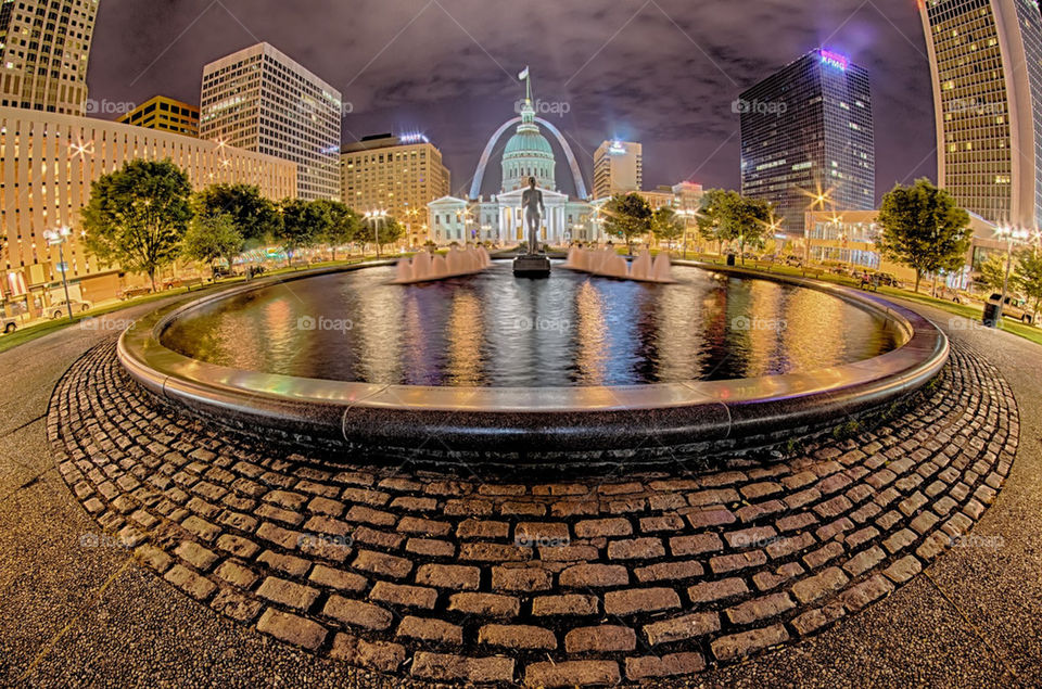 st louis missouri city skyline